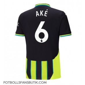 Manchester City Nathan Ake #6 Replika Bortatröja 2024-25 Kortärmad